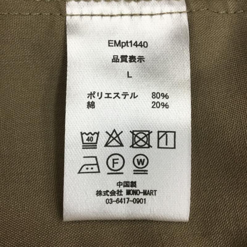 エマクローズ EMMA CLOTHES パンツ スラックス EMpt1440 L 無地 ベージュ / ベージュ / レディース USED 古着 中古 10143885