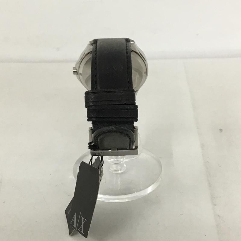 アルマーニエクスチェンジ ARMANI EXCHANGE 腕時計 アナログ(クォーツ式) AX2149 HAMPTON ロゴ、文字 黒 / ブラック / メンズ USED 古着 中古 10129483