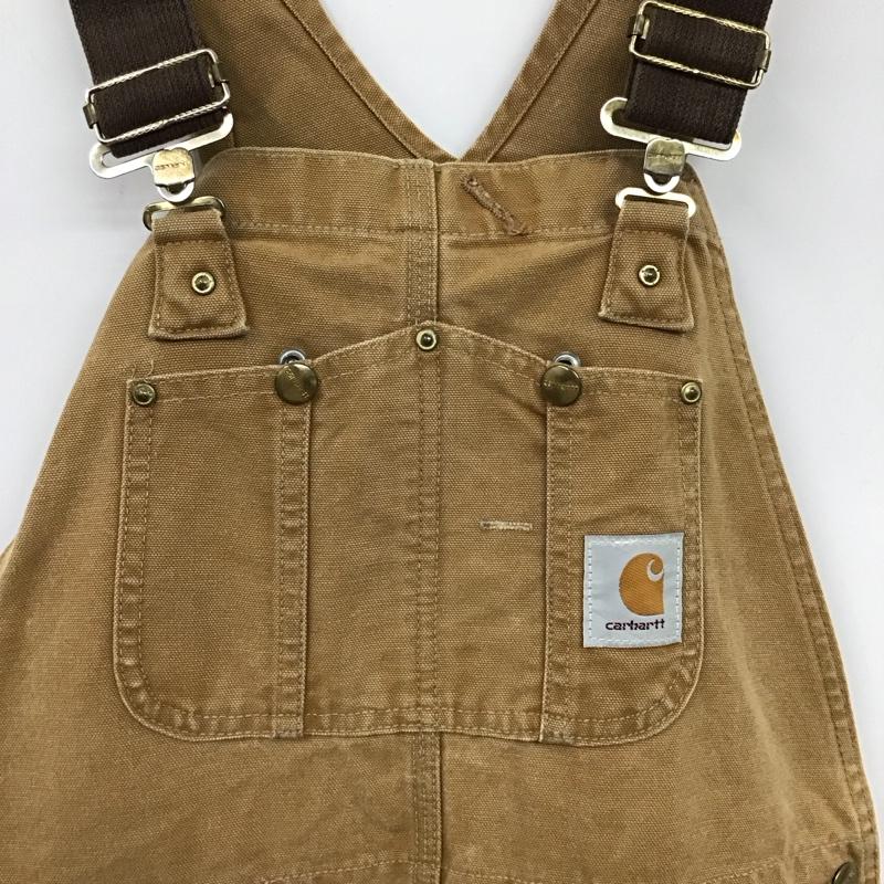 カーハート Carhartt サロペット・オーバーオール サロペット、オーバーオール オーバーオール つなぎ オールインワン ワークパンツ ロゴ、文字 ベージュ / ベージュ / メンズ USED 古着 中古 10131758
