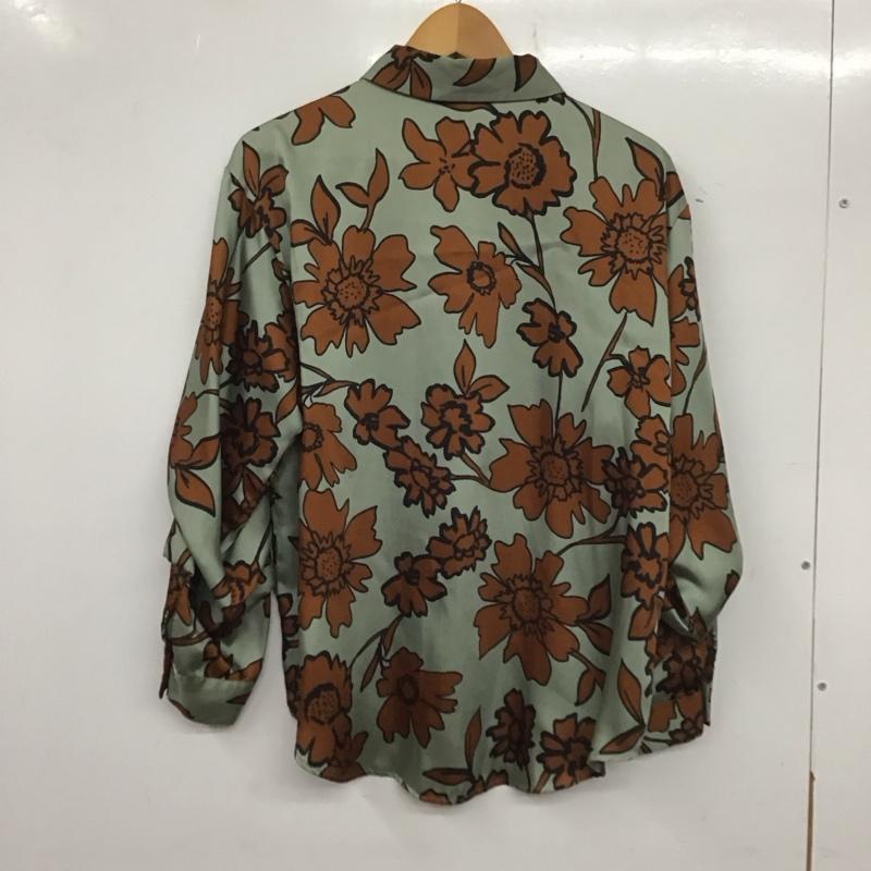 ザラ ZARA シャツ、ブラウス 長袖 S 総柄 マルチカラー / マルチカラー / レディース USED 古着 中古 10139263