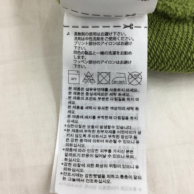 アディダス adidas パーカー 長袖 GD9278 M ロゴ、文字 黄緑 / イエローグリーン / X 黒 / ブラック / メンズ USED 古着 中古 10136986