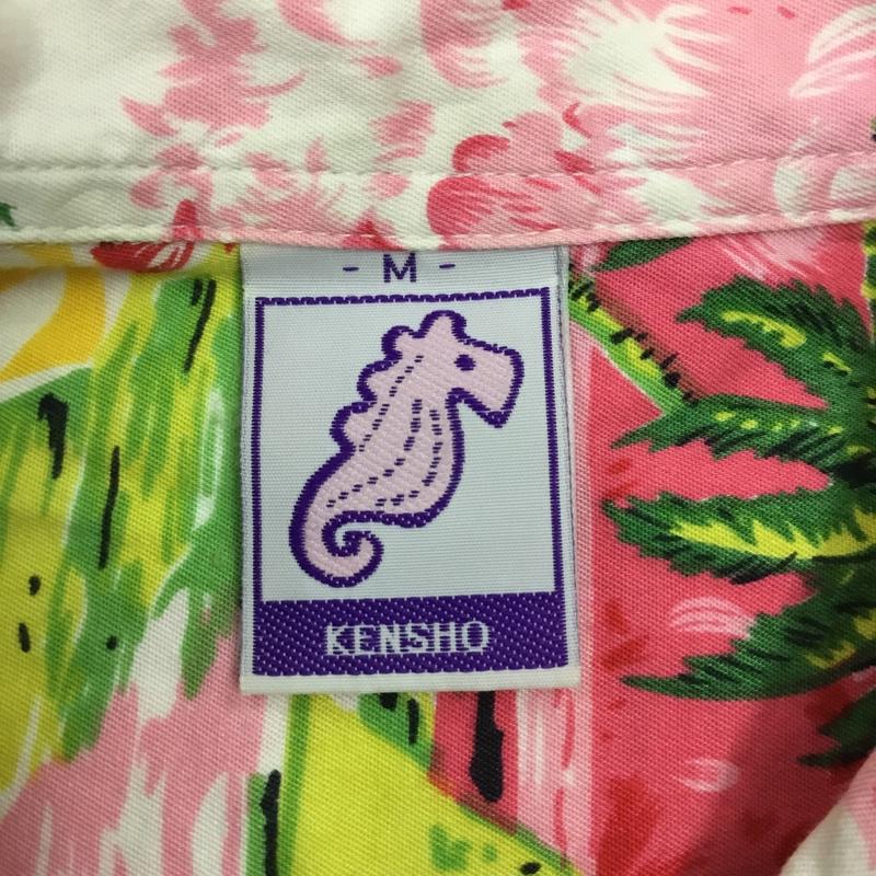 古着 USED シャツ、ブラウス 半袖 半袖シャツ カラーシャツ 半袖カットソー アロハシャツ M 総柄 マルチカラー / マルチカラー /  メンズ USED 古着 中古 10108536