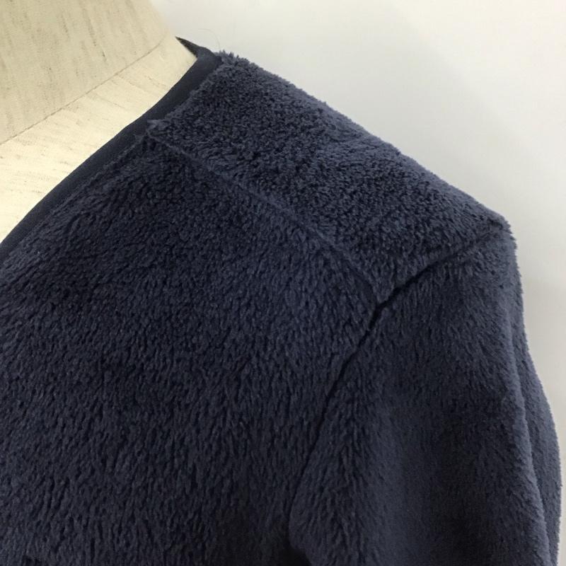 ザノースフェイス THE NORTH FACE ジャケット、上着 ジャンパー、ブルゾン NA61551 バーサミッドジップカーディガン フリースジャケット ジップアップジャケット LL ロゴ、文字 紺 / ネイビー / メンズ USED 古着 中古 10107120