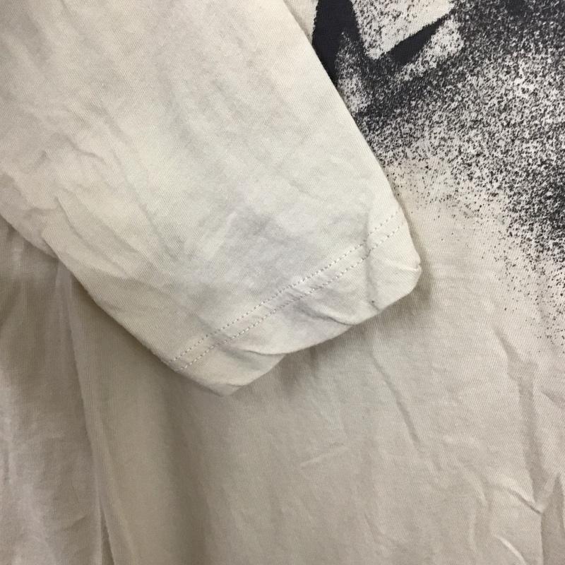 ディーゼル DIESEL カットソー 七分袖 S ロゴ、文字 ベージュ / ベージュ / レディース USED 古着 中古 10130606