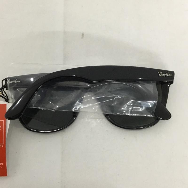 レイバン Ray-Ban めがね・サングラス サングラス RB2140-F WAYFARER カラーレンズ ロゴ、文字 黒 / ブラック / メンズ USED 古着 中古 10129406