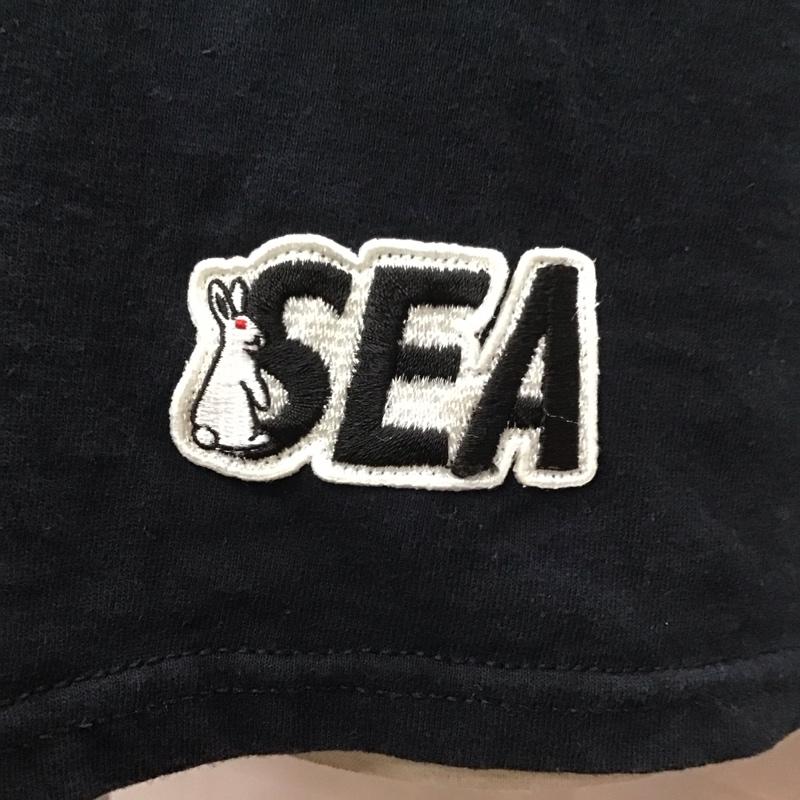 エフアールツー FR2 Tシャツ 半袖 WINDANDSEA 半袖Tシャツ プリントTシャツ 半袖カットソー L プリント 紺 / ネイビー /  メンズ USED 古着 中古 10113569