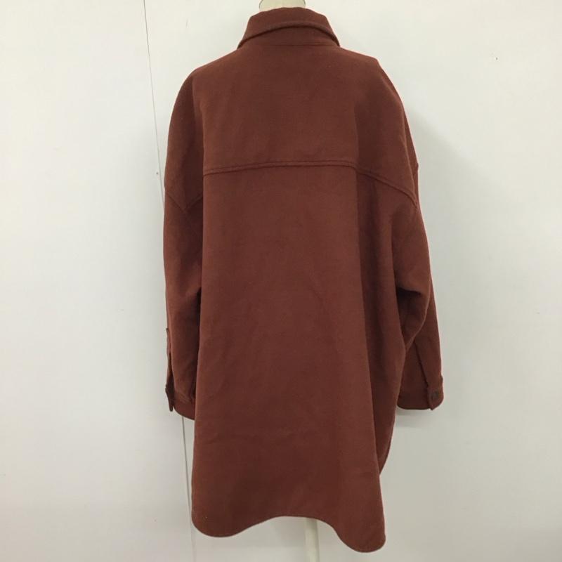 フリークスストア FREAK S STORE ジャケット、上着 ジャケット、ブレザー 193-3007 19AW CPOシャツジャケット FREE 無地 茶 / ブラウン / レディース USED 古着 中古 10123591