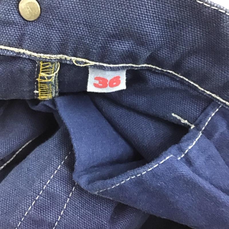 ハリウッドランチマーケット H.R MARKET パンツ ワークパンツ、ペインターパンツ 90s 90年代 36 36 無地 青 / ブルー / メンズ USED 古着 中古 10146333