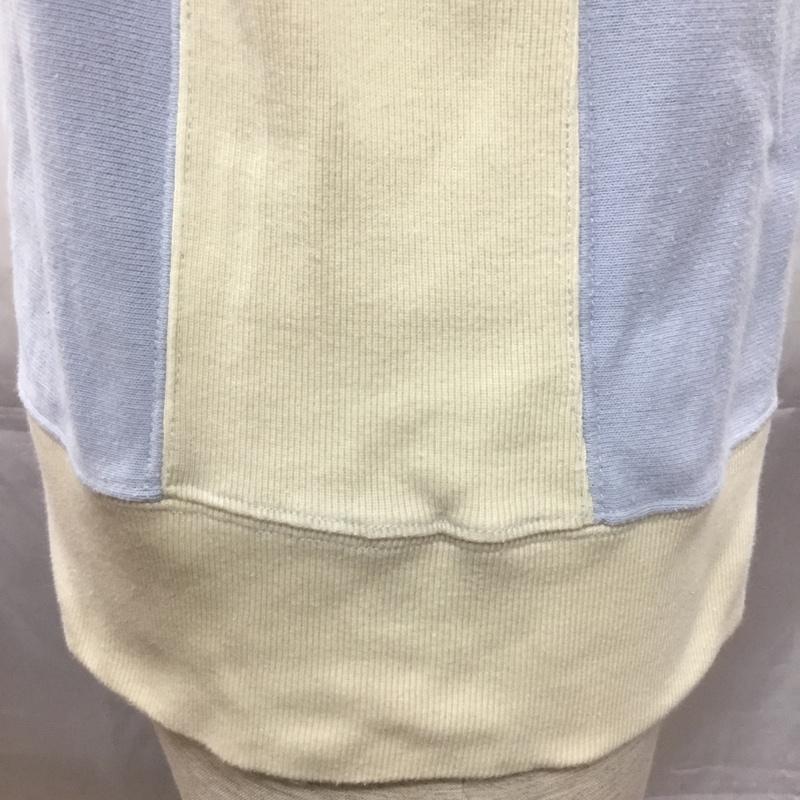 セタガヤベース 世田谷ベース トレーナー 長袖 M プリント 水色 / ライトブルー / メンズ USED 古着 中古 10108987