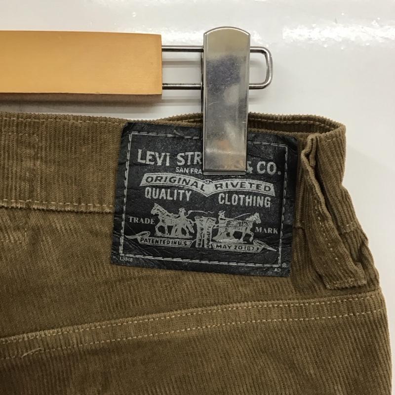 リーバイストラウスアンドコー Levi Strauss & co. パンツ ワークパンツ、ペインターパンツ コーデュロイパンツ スリムパンツ カジュアルパンツ ストレッチパンツ 31インチ 無地 ベージュ / ベージュ / メンズ USED 古着 中古 10132101