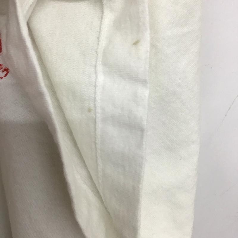 古着 USED Tシャツ 半袖 半袖カットソー プリントTシャツ クルーネックカットソー L プリント 白 / ホワイト / メンズ USED 古着 中古 10132587