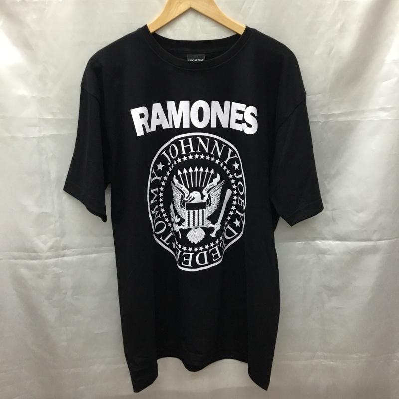 古着 USED Tシャツ 半袖 半袖カットソー プリントTシャツ クルーネックカットソー バンドT XL ロゴ、文字 黒 / ブラック / メンズ USED 古着 中古 10106891