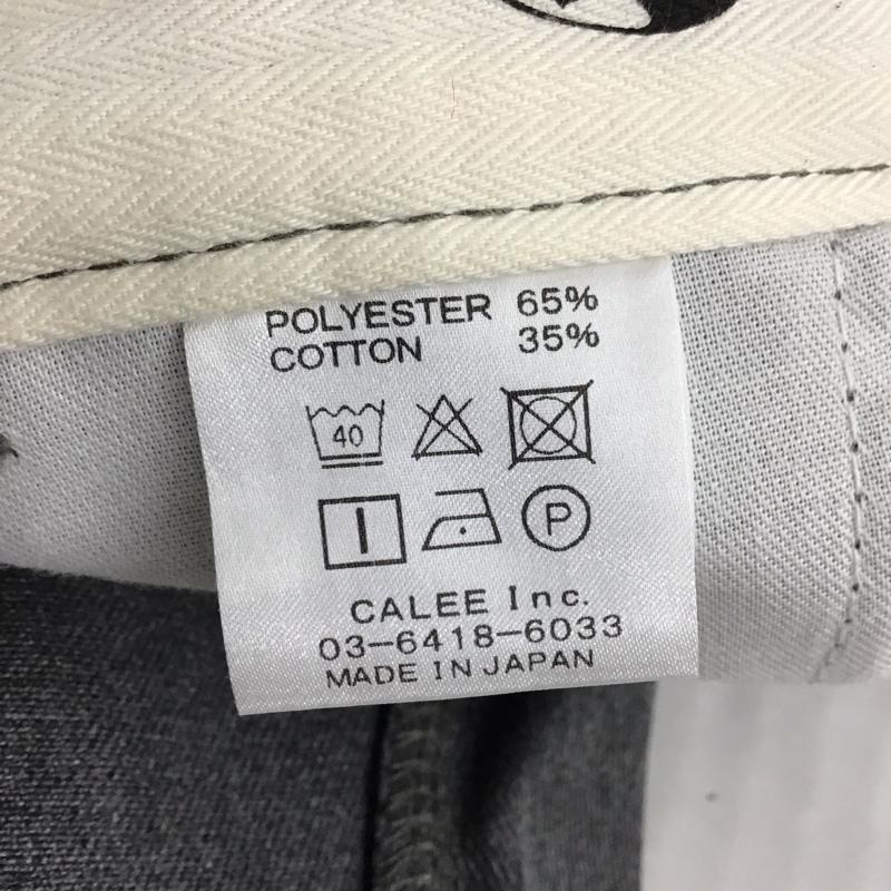 キャリー CALEE パンツ スラックス M 無地 灰 / グレー /  メンズ USED 古着 中古 10123348