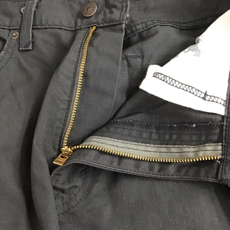 リーバイストラウスアンドコー Levi Strauss & co. パンツ デニム、ジーンズ デニムパンツ ワイドパンツ カジュアルパンツ ストレッチパンツ 36 無地 黒 / ブラック / メンズ USED 古着 中古 10130038