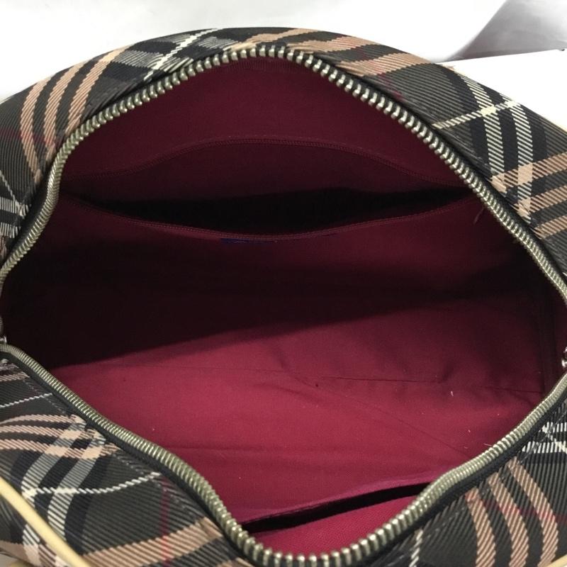 バーバリーブルーレーベル BURBERRY BLUE LABEL ハンドバッグ ハンドバッグ ボストンバッグ チェック マルチカラー / マルチカラー / レディース USED 古着 中古 10119113