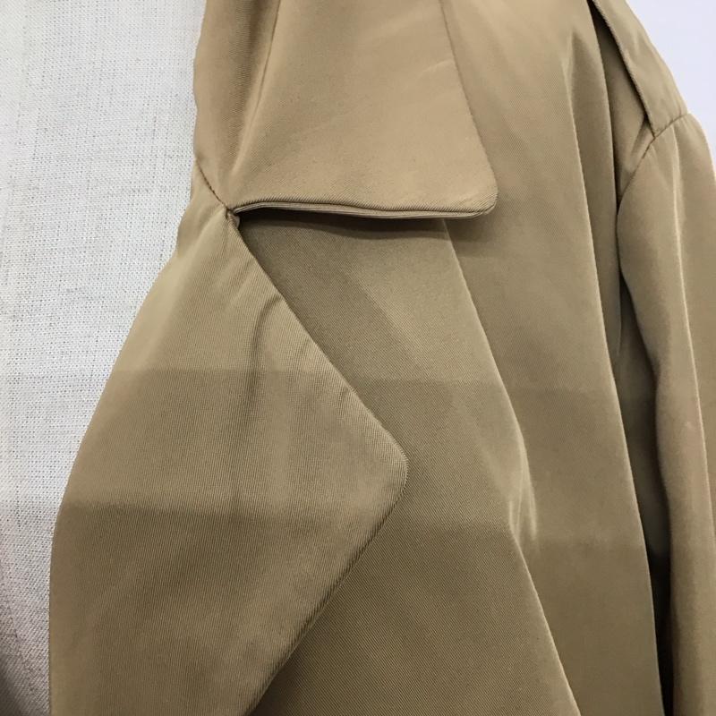 ザラ ZARA コート トレンチコート M 無地 ベージュ / ベージュ / レディース USED 古着 中古 10122544