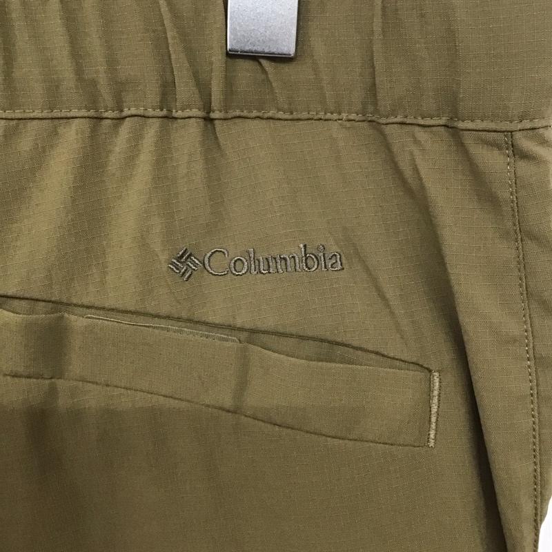 コロンビア Columbia パンツ ショートパンツ 119 pm4905 七分丈パンツ ブルーステムニーパンツ L 無地 カーキ / カーキ / メンズ USED 古着 中古 10133214