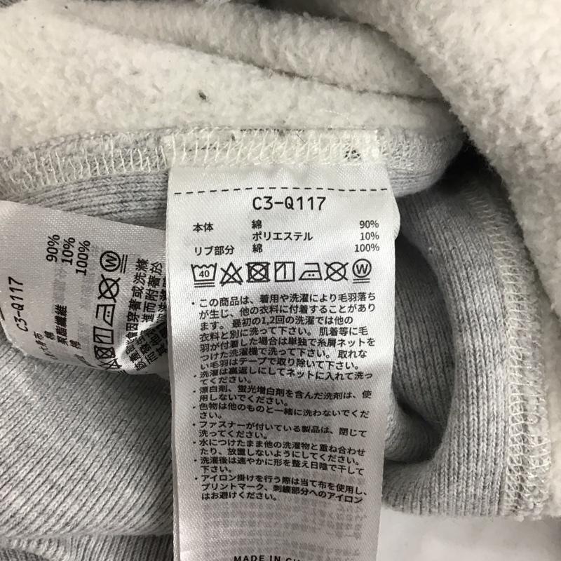 チャンピオン Champion パーカー 長袖 c3-q117 プルオーバーパーカー 長袖スウェットパーカー XL ロゴ、文字 灰 / グレー / メンズ USED 古着 中古 10113915