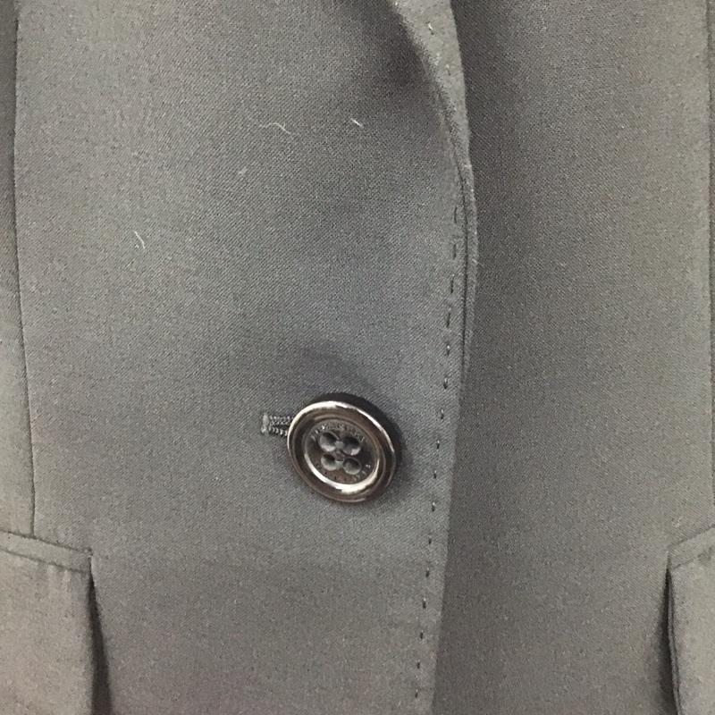 バーバリーブルーレーベル BURBERRY BLUE LABEL スーツ パンツスーツ E1F25-564-09 テーラードジャケット E1R38-564-09 センタープレス 38 ワンポイント 黒 / ブラック / レディース USED 古着 中古 10121096