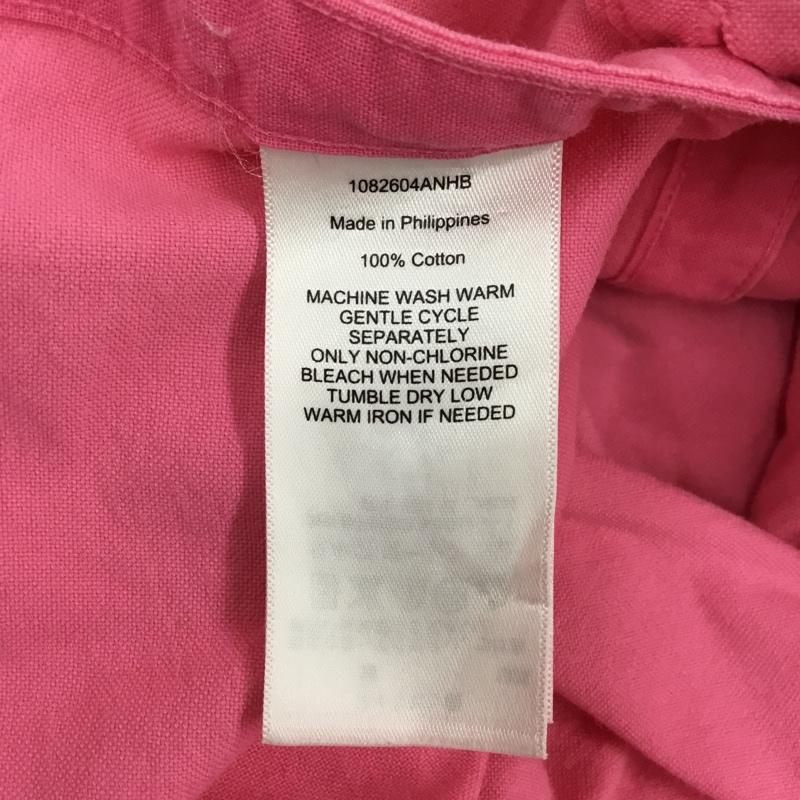 ラルフローレン RALPHLAUREN シャツ、ブラウス 半袖 半袖シャツ カラーシャツ 半袖カットソー XS ロゴ、文字 桃 / ピンク /  メンズ USED 古着 中古 10113298