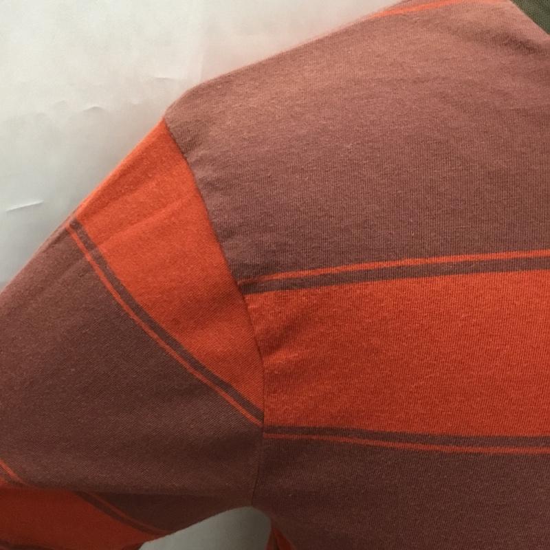 ボルコム VOLCOM Tシャツ 半袖 半袖カットソー プリントTシャツ クルーネックカットソー S ボーダー柄 マルチカラー / マルチカラー /  メンズ USED 古着 中古 10108980