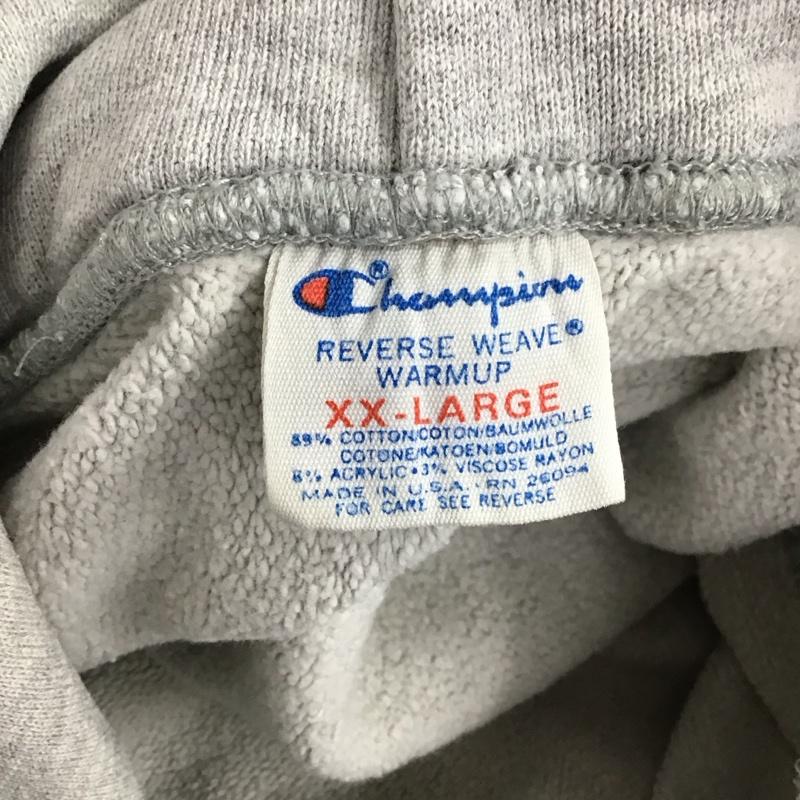 チャンピオン Champion パーカー 長袖 長袖パーカー フード付きパーカー プリントスウェット トレーナー プルオーバーパーカー XL ロゴ、文字 灰 / グレー /  メンズ USED 古着 中古 10124667