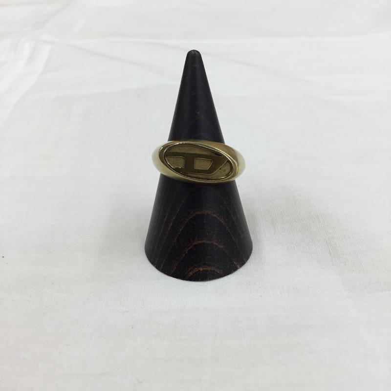 ディーゼル DIESEL アクセサリー 指輪 FREE ロゴ、文字 金 / ゴールド / メンズ USED 古着 中古 10136407