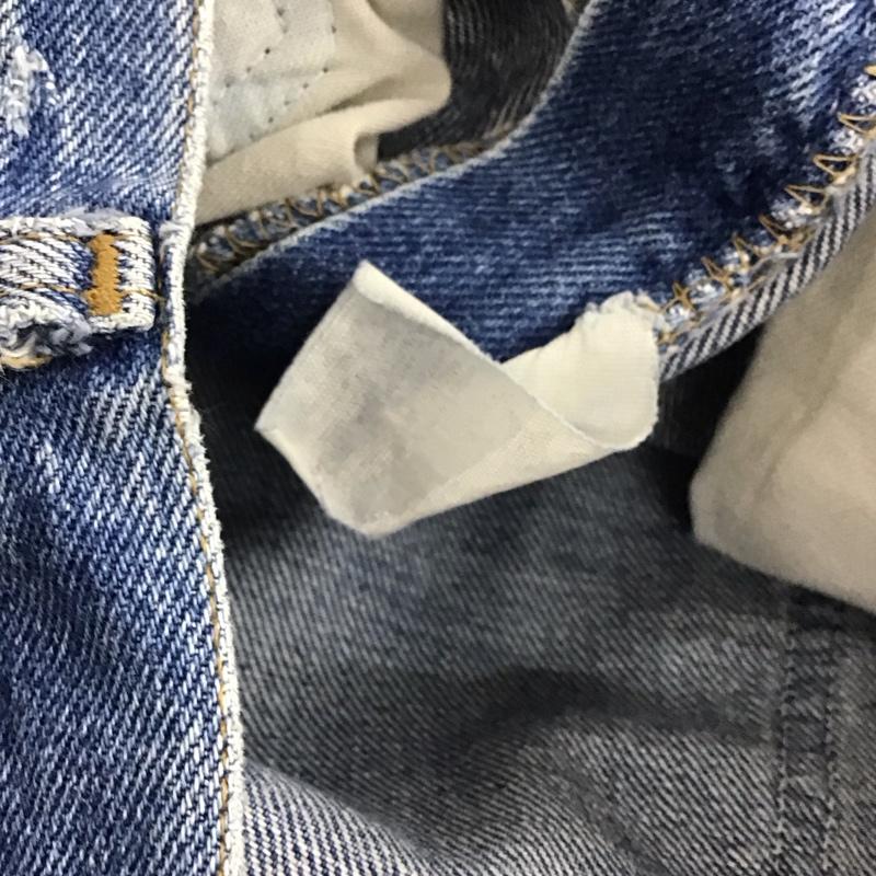 カーハート Carhartt パンツ デニム、ジーンズ デニムパンツ スリムパンツ カジュアルパンツ ロゴ、文字 インディゴ / インディゴ / メンズ USED 古着 中古 10137002