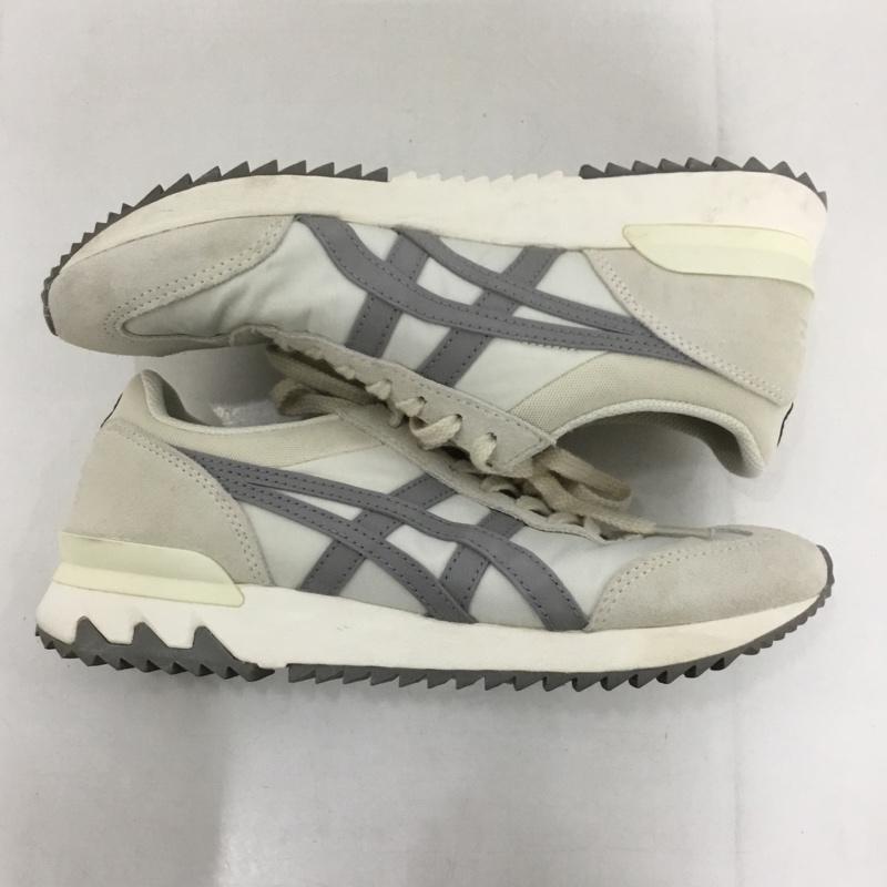 オニツカタイガー ONITSUKA TIGER スニーカー スニーカー 1183A355 CALIFORNIA 78 EX 24cm 24.0cm ロゴ、文字 灰 / グレー / X 白 / ホワイト / レディース USED 古着 中古 10131194