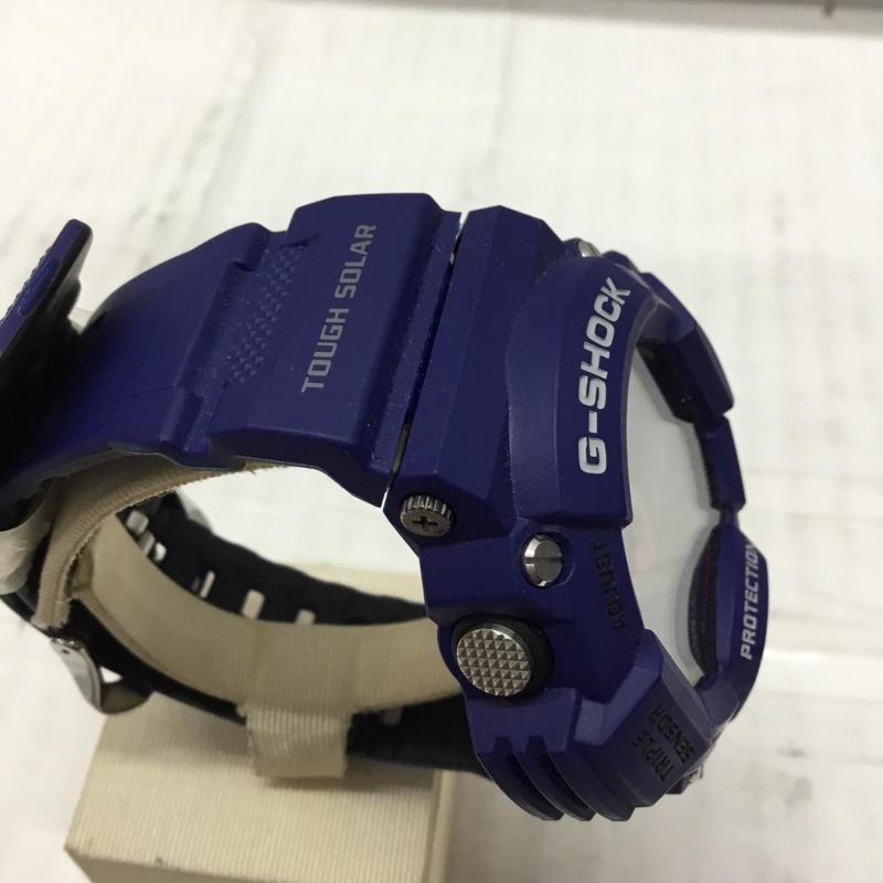 ジーショック G-SHOCK 腕時計 デジタル GW-9400NVJ RANGEMAN 箱有 ロゴ、文字 紺 / ネイビー / メンズ USED 古着 中古 10106424
