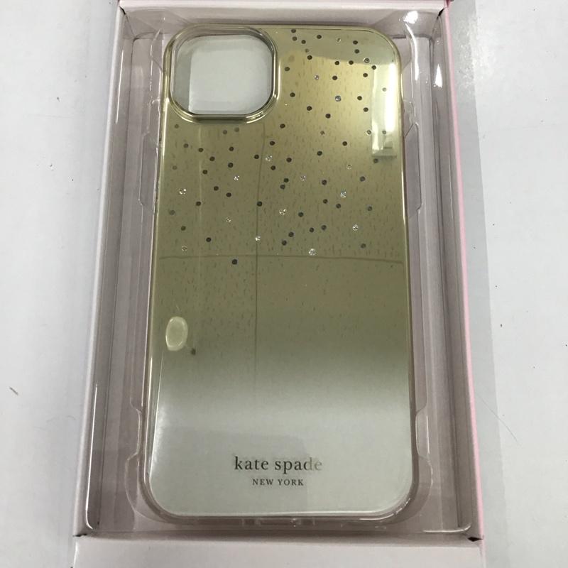 ケイトスペード Kate Spade ファッション小物 ファッション小物 KSIPH-228-MOGLD iPhone14 Plus iPhoneケース Gold Metallic Ombre ロゴ、文字 金 / ゴールド / レディース USED 古着 中古 10124296