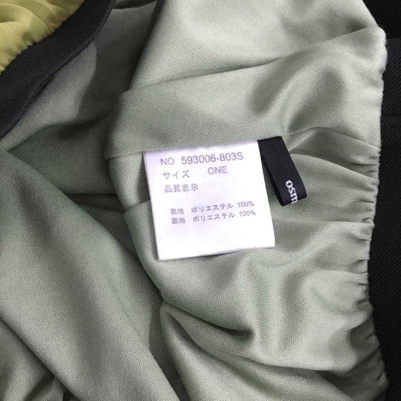 オズモーシス OSMOSIS スカート ロングスカート 593006-803S アシンメトリープリーツスカート ONE SIZE 無地 薄緑 / ライトグリーン / レディース USED 古着 中古 10144655