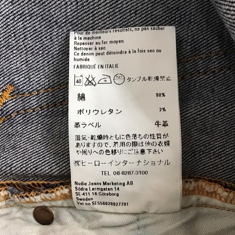 ヌーディージーンズ Nudie Jeans パンツ デニム、ジーンズ N612 TIGHT LONG JOHN スキニーパンツ ストレッチ W30 L32 30インチ 無地 インディゴ / インディゴ /  メンズ USED 古着 中古 10121337