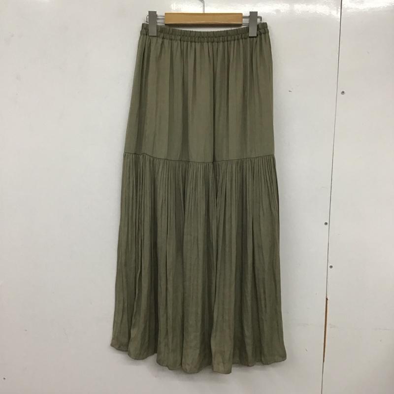アーバンリサーチ URBAN RESEARCH スカート ロングスカート FREE 無地 薄緑 / ライトグリーン / レディース USED 古着 中古 10134708