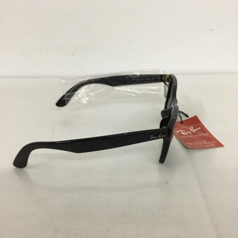 レイバン Ray-Ban めがね・サングラス サングラス RB2140-F WAYFARER カラーレンズ ケース付き ロゴ、文字 黒 / ブラック / メンズ USED 古着 中古 10129420