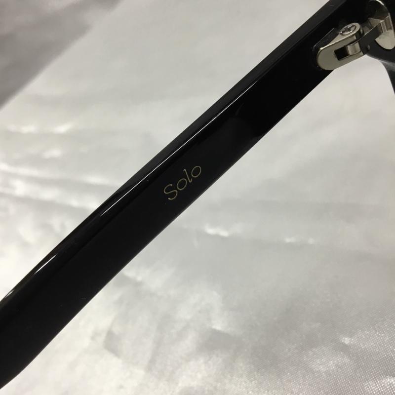 ジェントルモンスター GENTLE MONSTER めがね・サングラス サングラス Solo ロゴ、文字 黒 / ブラック / メンズ USED 古着 中古 10115571