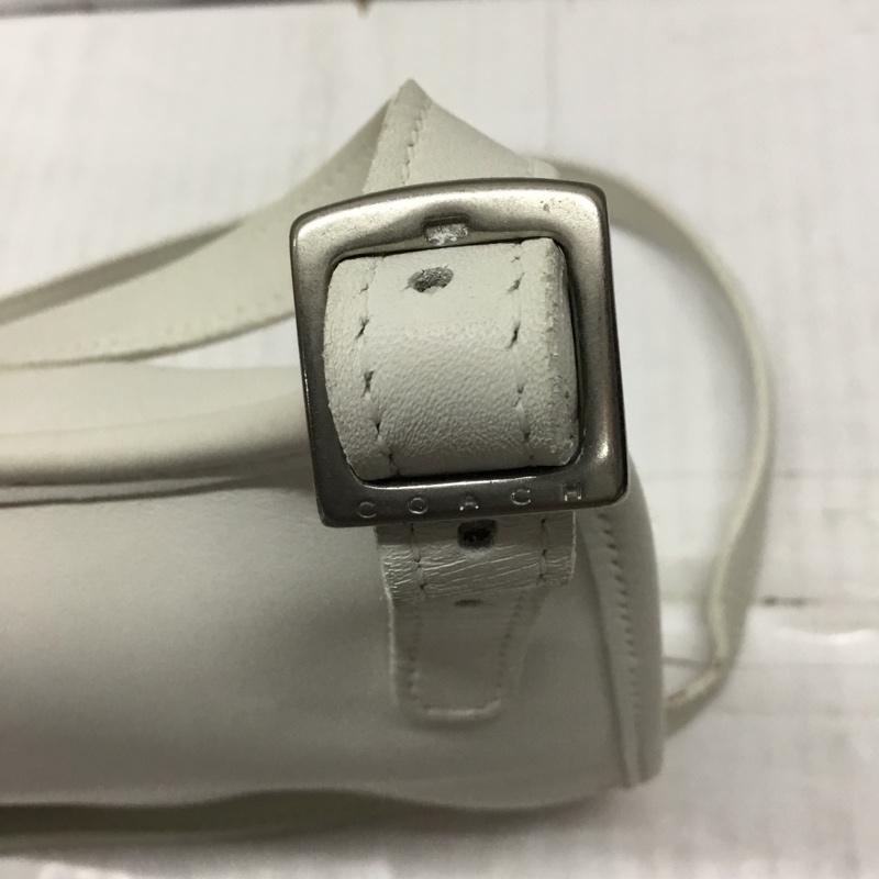 コーチ COACH ショルダーバッグ ショルダーバッグ 9142 オールドコーチ 無地 白 / ホワイト / レディース USED 古着 中古 10115578