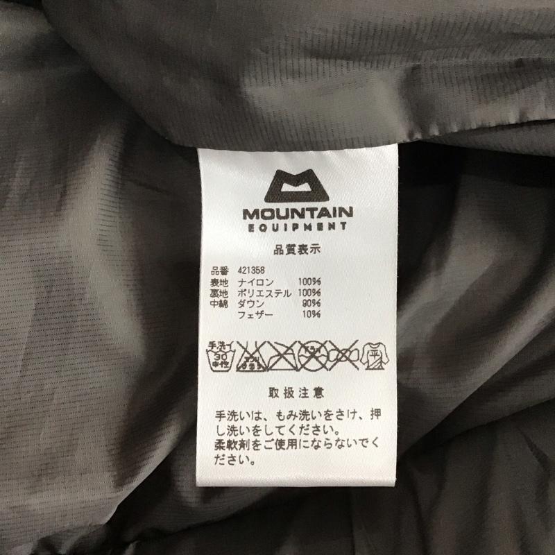 マウンテンイクイップメント MOUNTAIN EQUIPMENT ベスト ベスト ダウンベスト S 無地 黒 / ブラック / メンズ USED 古着 中古 10107832