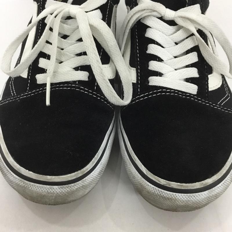 バンズ VANS スニーカー スニーカー V36CL オールドスクールDX 24.5cm 24.5cm ロゴ、文字 黒 / ブラック / X 白 / ホワイト / レディース USED 古着 中古 10124376