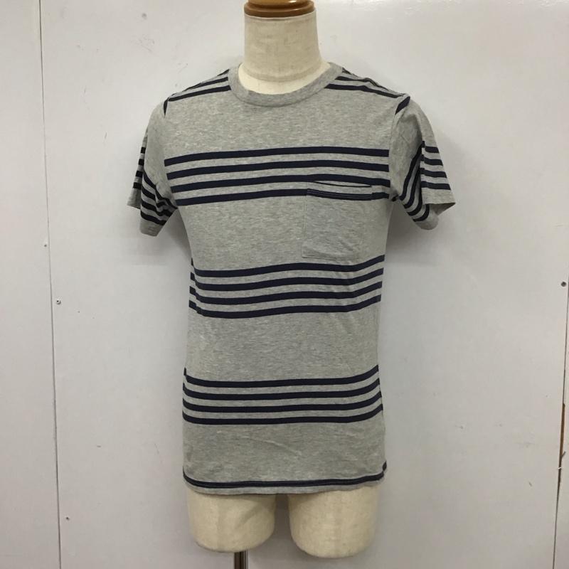 サタデーズサーフニューヨークシティー SATURDAYS SURF NYC カットソー 半袖 半袖カットソー プリントTシャツ クルーネックカットソー S ボーダー柄 マルチカラー / マルチカラー /  メンズ USED 古着 中古 10113132