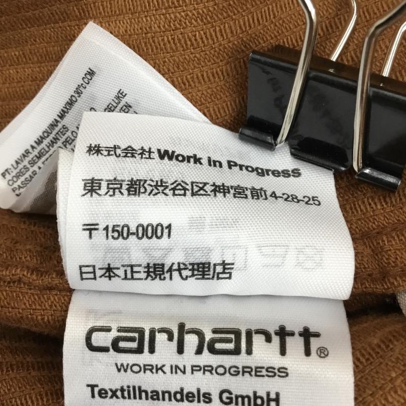 カーハートダブリューアイピー Carhartt WIP シャツ、ブラウス 長袖 Madison Cord Shirt コーデュロイシャツ M ロゴ、文字 茶 / ブラウン / メンズ USED 古着 中古 10137791