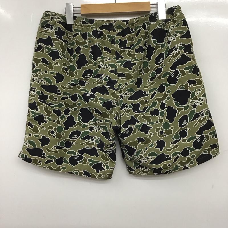 アベイシングエイプ A BATHING APE パンツ ショートパンツ ショートパンツ ハーフパンツ カジュアルパンツ L カモフラージュ柄・迷彩 マルチカラー / マルチカラー / メンズ USED 古着 中古 10137037