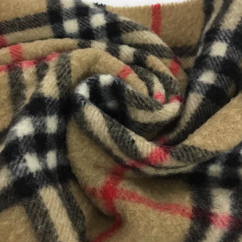 バーバリーロンドン Burberry London マフラー マフラー カシミヤ フリンジ ノバチェック チェック ベージュ / ベージュ / レディース USED 古着 中古 10145823