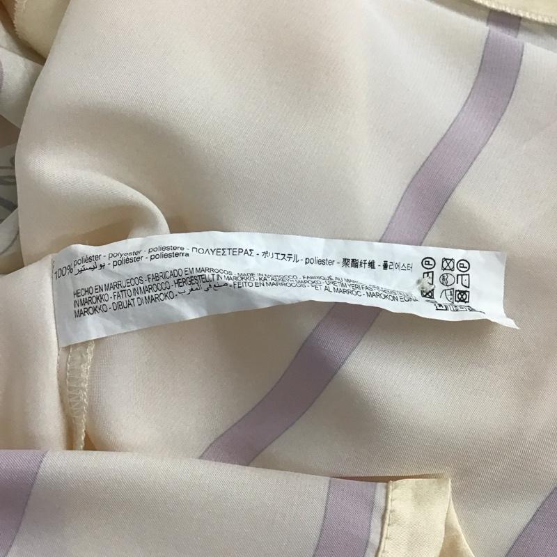 ザラ ZARA シャツ、ブラウス 半袖 半袖シャツ プリントシャツ カラーシャツ S プリント ベージュ / ベージュ / メンズ USED 古着 中古 10132699