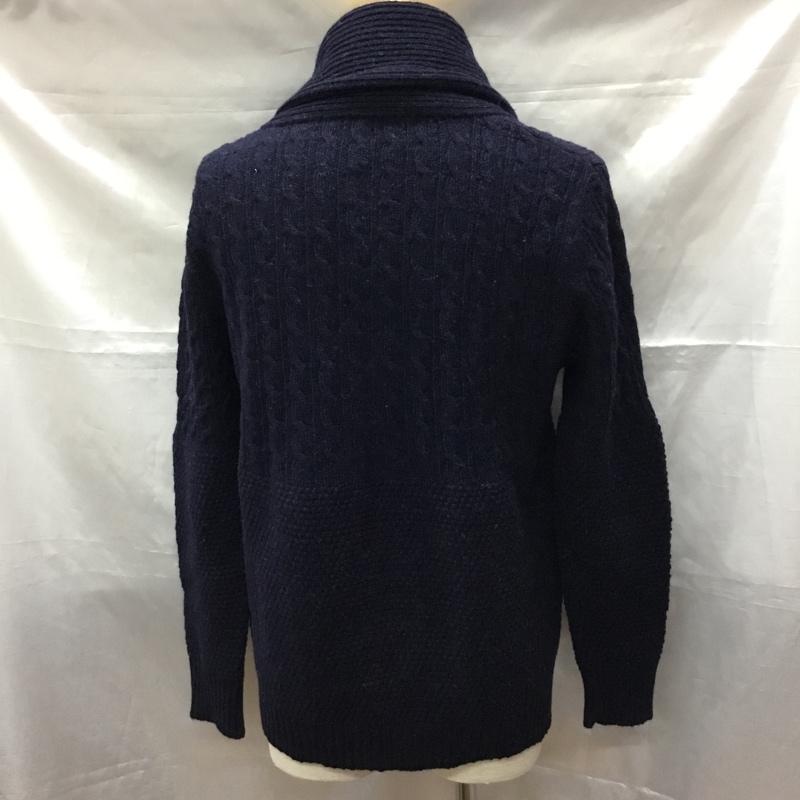 アーバンリサーチドアーズ URBAN RESEARCH DOORS ジャケット、上着 ジャケット、ブレザー dm13-m004knit 長袖ニットジャケット 前開きニットカーディガン カジュアルジャケット L 無地 紺 / ネイビー / メンズ USED 古着 中古 10113330