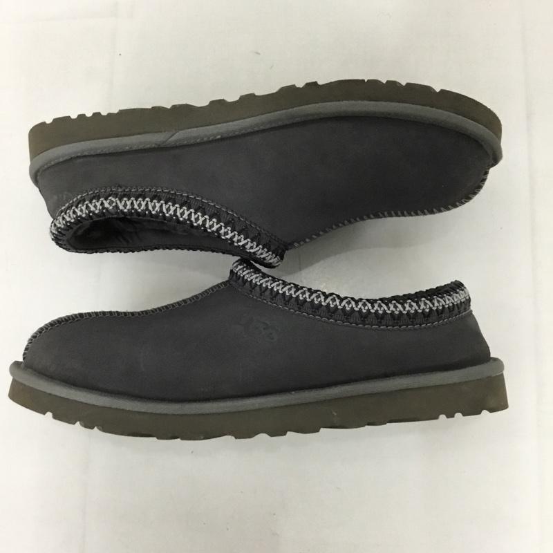アグ UGG スリッポン スリッポン 5950 TASMAN 25cm 25.0cm ロゴ、文字 灰 / グレー / レディース USED 古着 中古 10128290