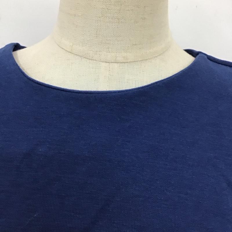 ザラ ZARA タンクトップ タンクトップ タンクトップ ノースリーブカットソー M 無地 青 / ブルー / レディース USED 古着 中古 10115978