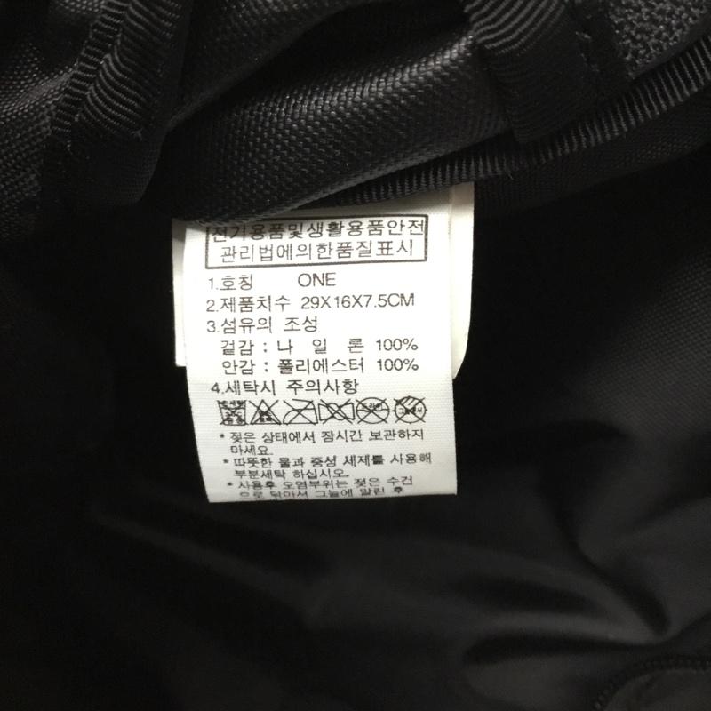 ザノースフェイス THE NORTH FACE ウエストバッグ ウエストバッグ NI2HJ48A ウエストポート ボディバッグ ロゴ、文字 黒 / ブラック / メンズ USED 古着 中古 10108550