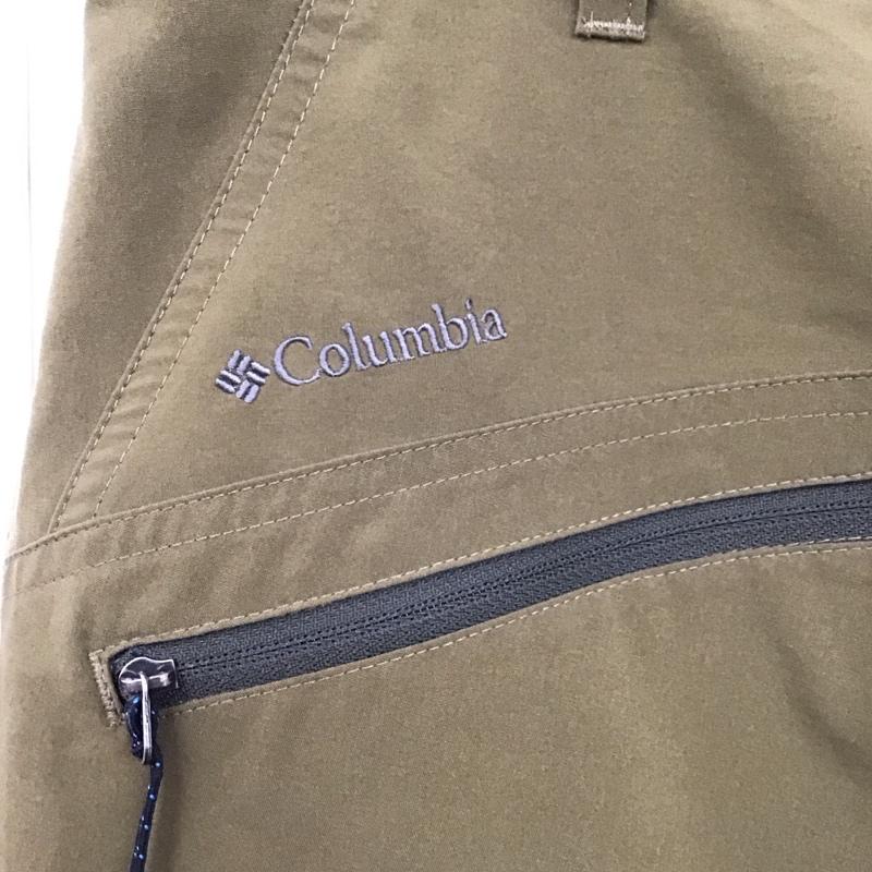 コロンビア Columbia パンツ ワークパンツ、ペインターパンツ ワイドパンツ カジュアルパンツ ワークパンツ L 無地 カーキ / カーキ / メンズ USED 古着 中古 10130357