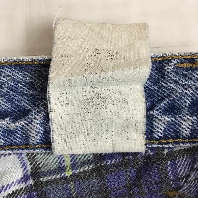 カーハート Carhartt パンツ デニム、ジーンズ テーパード 無地 青 / ブルー /  メンズ USED 古着 中古 10121381